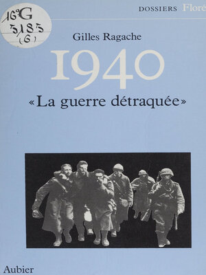 cover image of 1940 «La guerre détraquée»